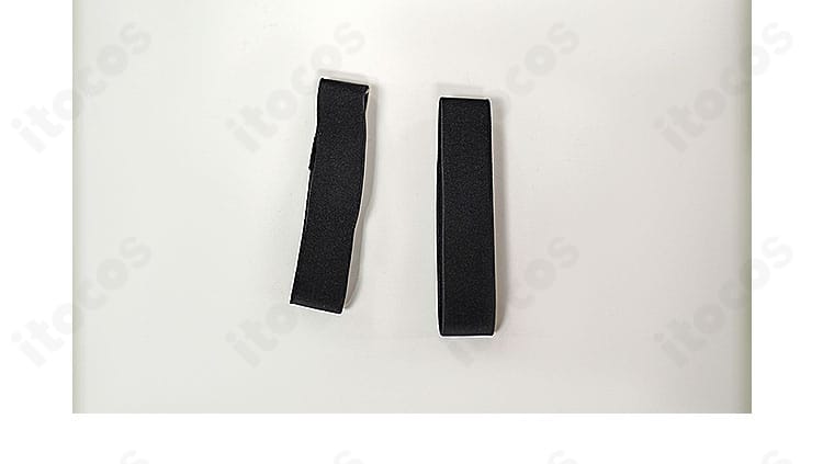 プロジェクトセカイ 鏡音レン衣装の付属アクセサリー集合。チェーン、手首飾り、胸飾りの質感比較