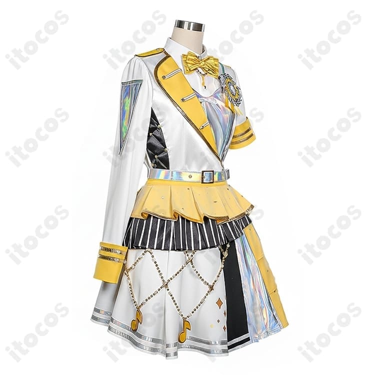 プロセカ 鏡音リン 5th Anniversary感謝祭衣装 再現度と着心地を両立、イベント・撮影に最適 - 2枚目の画像