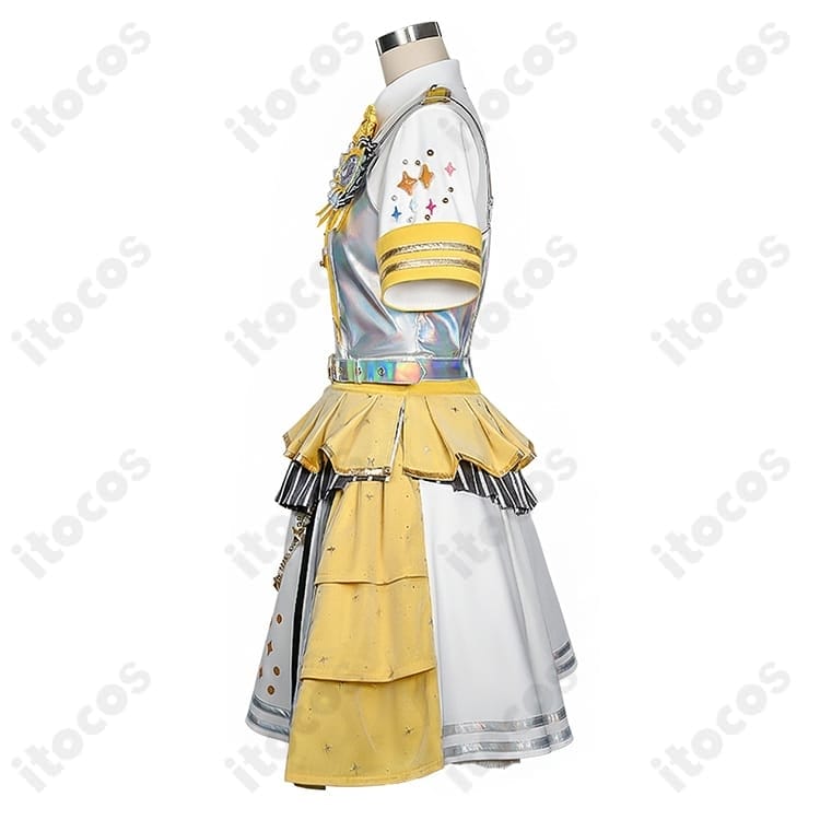 プロセカ 鏡音リン 5th Anniversary感謝祭衣装 再現度と着心地を両立、イベント・撮影に最適 - 4枚目の画像