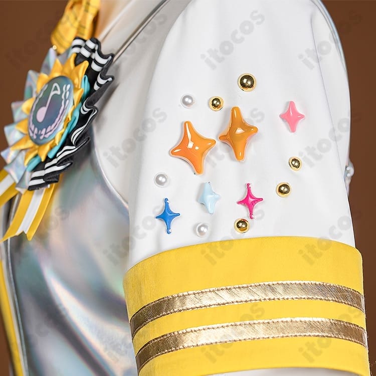 プロセカ 鏡音リン 5th Anniversary感謝祭衣装 再現度と着心地を両立、イベント・撮影に最適 - 6枚目の画像