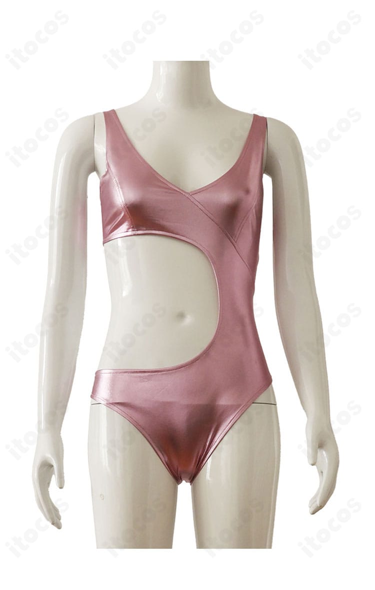 サブスタンス スー コスプレ衣装 正面全体。レオタード風ボディスーツのシルエットとデザインを確認できる写真。