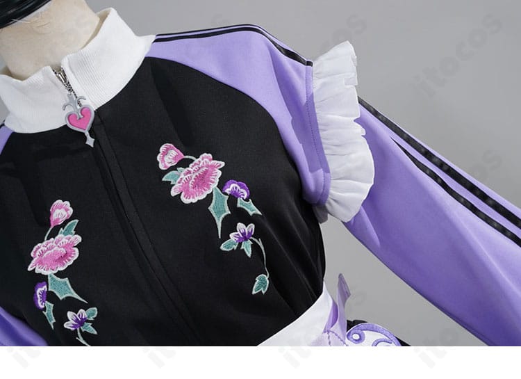 肩と袖の細部。可動を意識したパターンと袖口の仕上げが見える画像