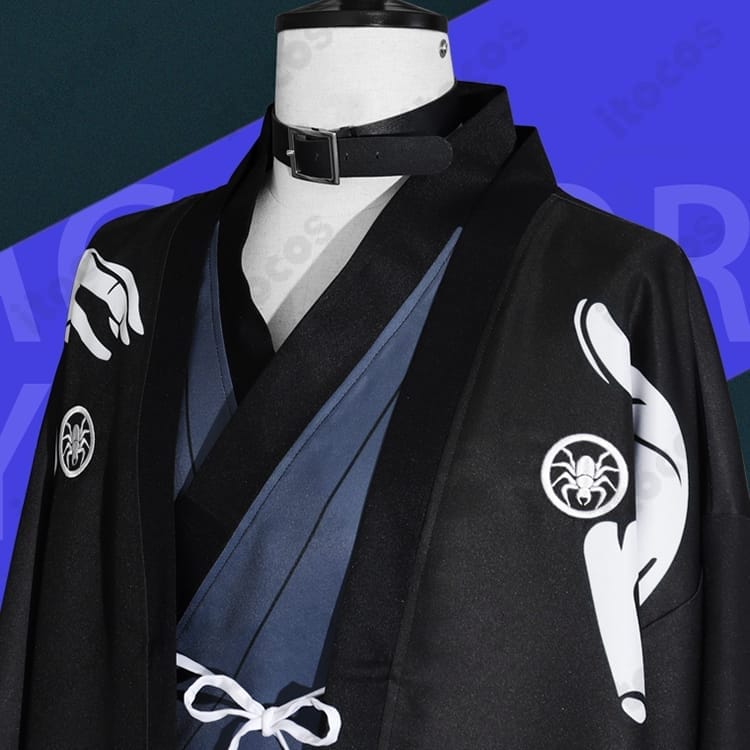 HUNDRED LINE 面影歪 私服（和装）コスプレ衣装｜和風ディテールで高再現、撮影会・イベントに最適 - 4枚目の画像