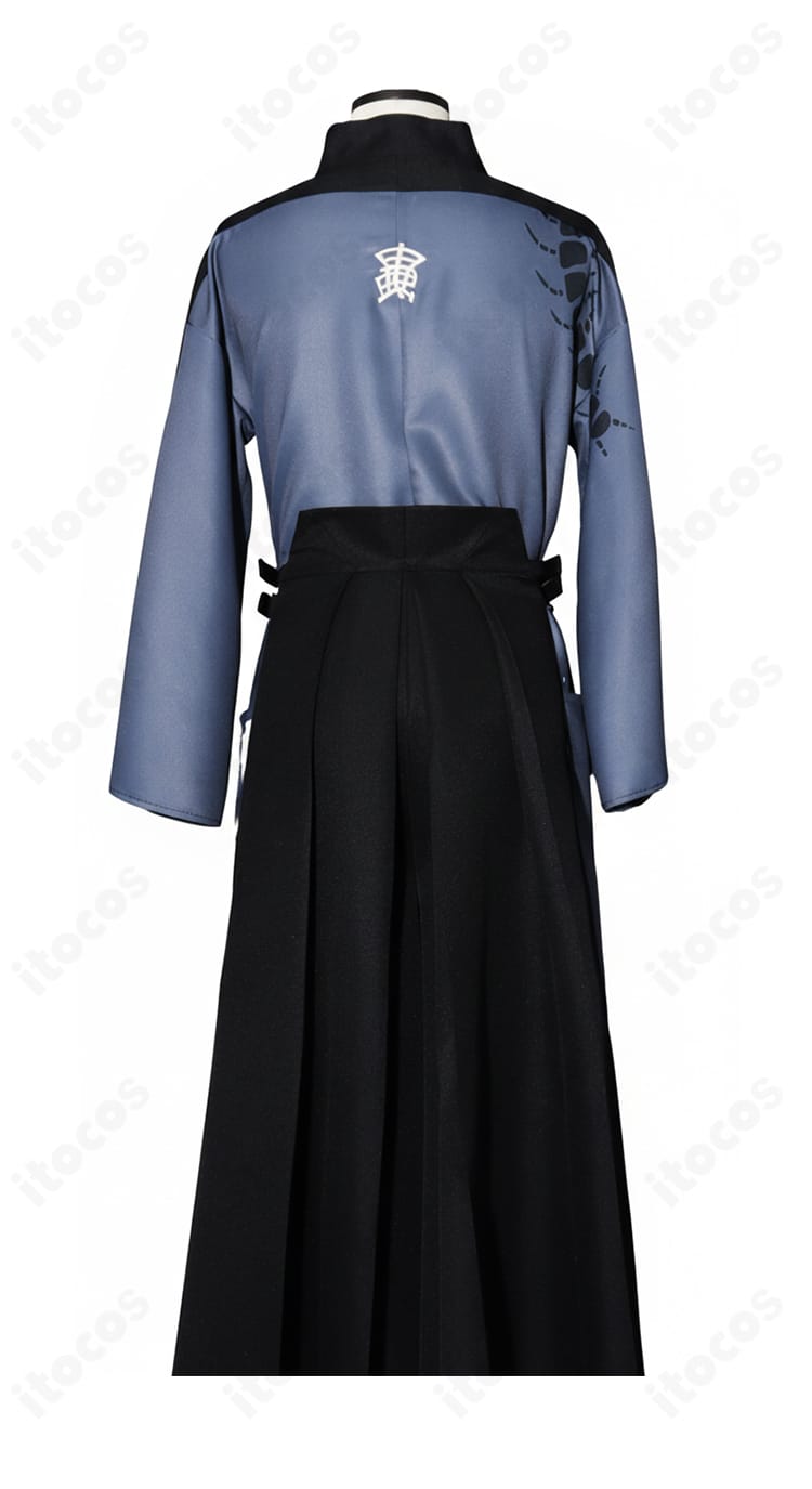 背面装飾ディテールのアップ画像｜面影歪の衣装らしいアクセントを精緻に表現