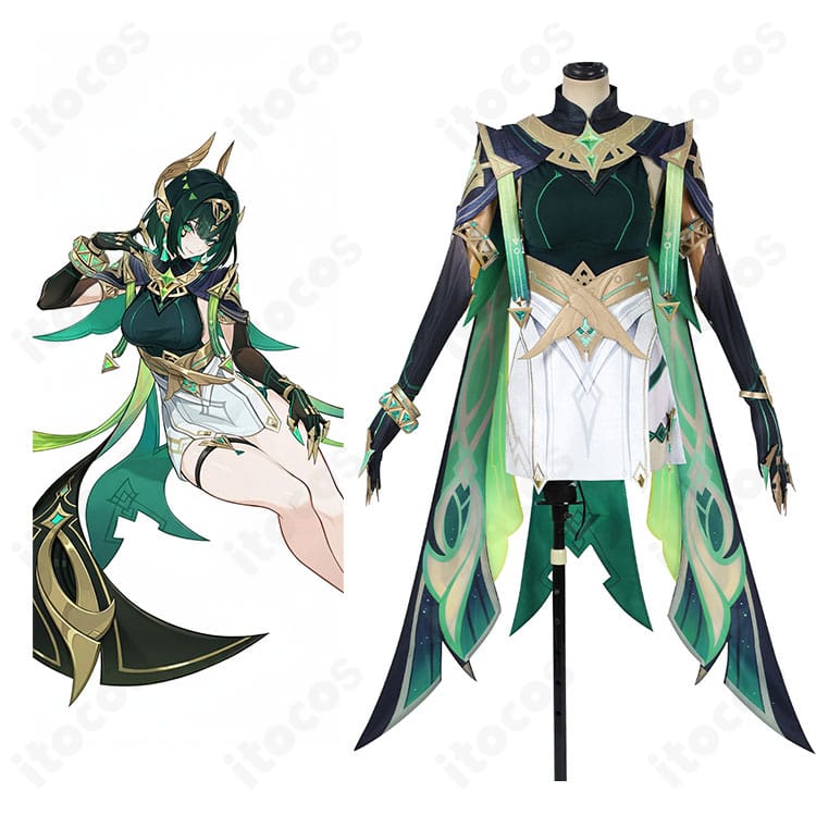 原神 ネフェル 通常衣装の公式調整イメージと衣装一式。イベントで映える高再現コスプレを全身で紹介