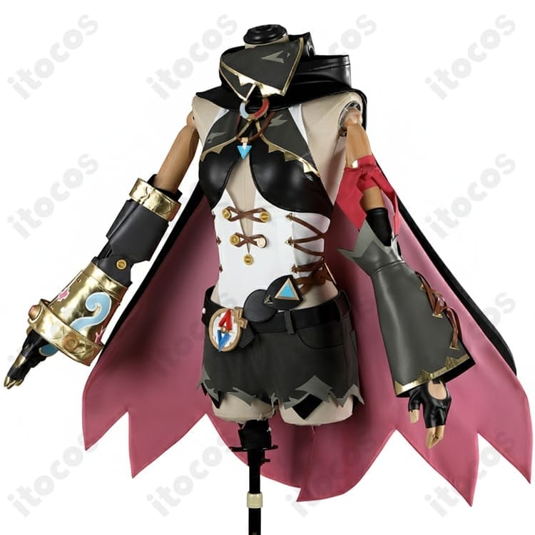 原神 ヤフォダ コスプレ衣装 高再現フルセット｜装飾映えマントで撮影に強い - 2枚目の画像