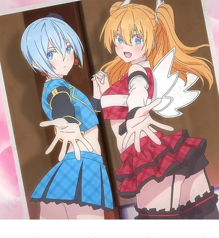 側面スタイル｜2.5次元の誘惑 リリエル シンデレラ☆スターコラボ衣装の横姿。袖や腰回りのライン、可動域を意識したパターンの立体感が分かるアングルです。