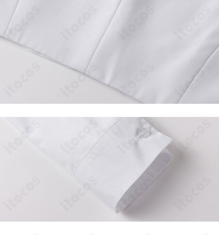 FGO マシュ 新衣装 シャツの裾と袖口ディテール。日常動作でも快適な可動域を確保。