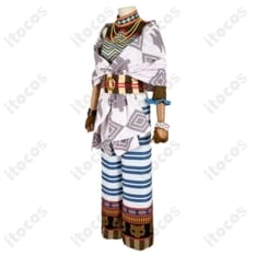 ディズニー ツイステッドワンダーランド レオナ 百獣の装束 コスプレ衣装｜高再現でイベント・撮影に最適 - 3枚目の画像（サムネイル）