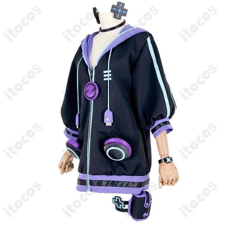 大人ネプテューヌ コスプレ衣装｜高再現のロングコートでクールに映える一着 - 2枚目の画像