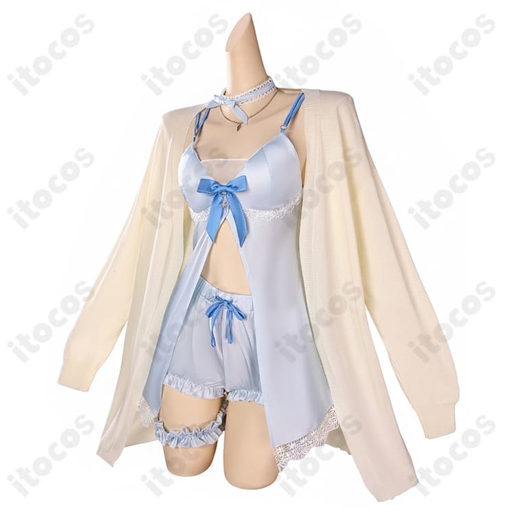 白銀ノエル 新衣装 コスプレ衣装｜モードに映える高再現セットでイベント＆撮影に最適 - 2枚目の画像
