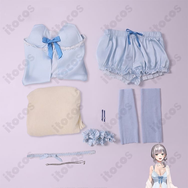 白銀ノエル 新衣装 コスプレ衣装｜モードに映える高再現セットでイベント＆撮影に最適 - 6枚目の画像