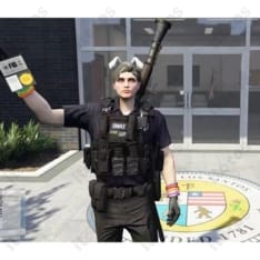 ストグラ 後藤れむ コスプレ衣装 ミリタリー風｜動きやすく撮影映えする高再現セット - 2枚目の画像（サムネイル）