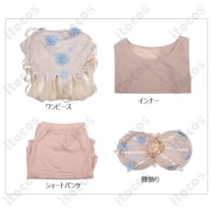 ウェンズデー イーニッド・シンクレア 狼族の少女ドレス｜高再現と着心地でイベント・撮影に最適 - 5枚目の画像（サムネイル）