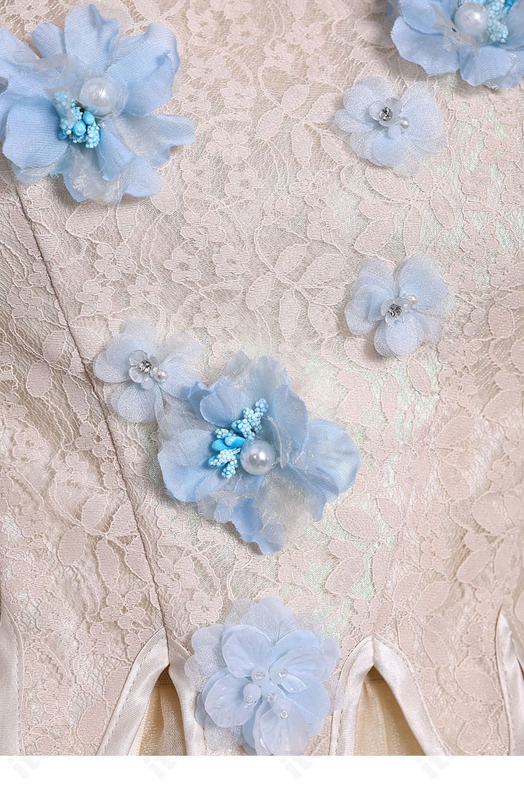 イーニッド・シンクレア 狼族の少女ドレスの腰飾りディテール。固定位置とデザインの特徴を解説。