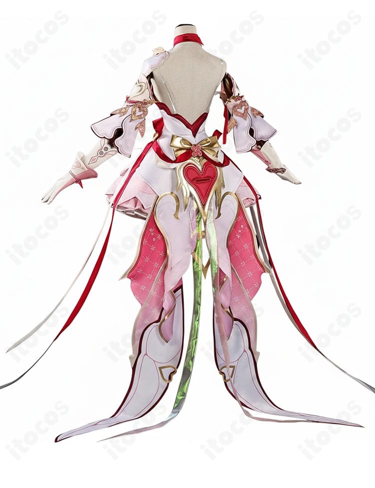 崩壊3rd エリシア「Hi♪ 愛願妖精♥」コスプレ衣装の背面全体図｜イベントや撮影会で映える構成