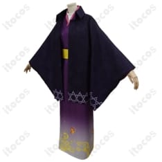 銀魂 高杉晋助 浴衣風コスプレ衣装｜着流し再現で写真映え、イベント・撮影に最適 - 2枚目の画像（サムネイル）