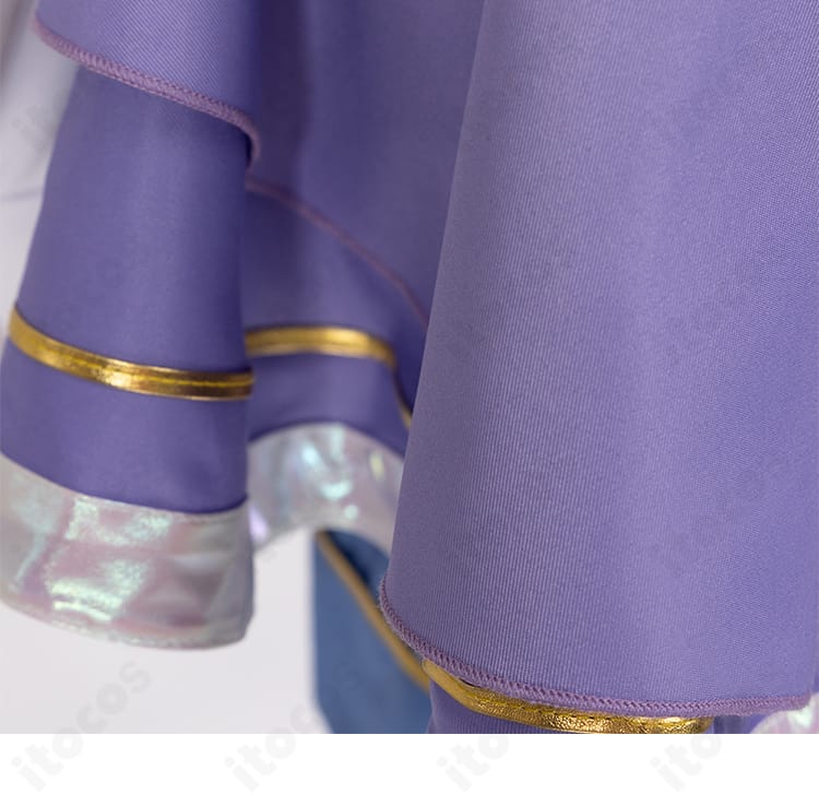 学園アイドルマスター 藤田ことね衣装 スカート周りの装飾ディテール。縁取りとレイヤー感が分かる接写。