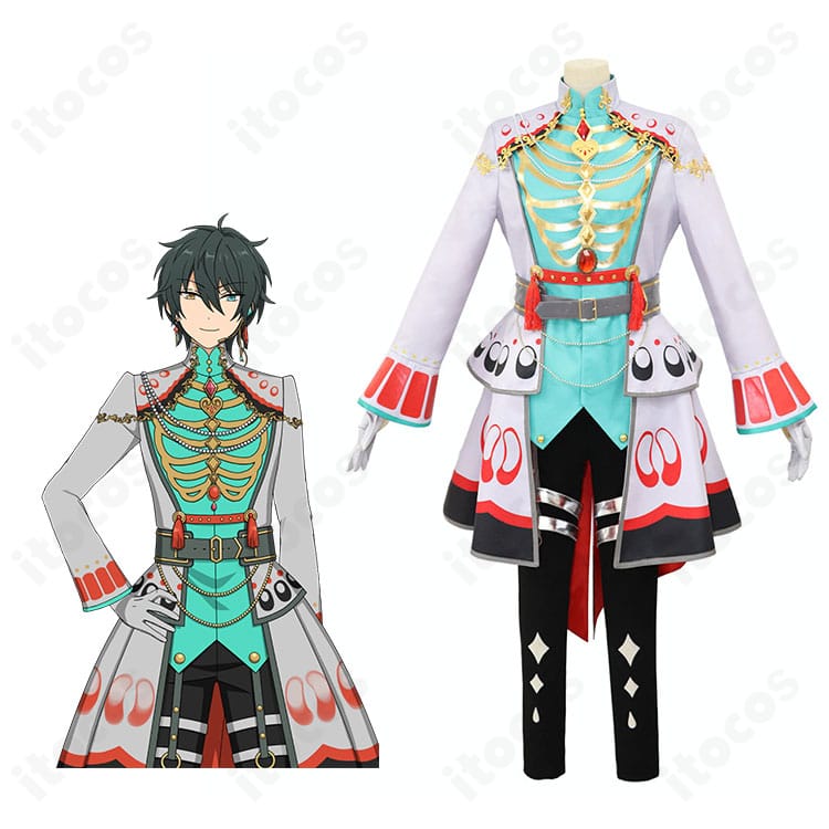 あんさんぶるスターズ！！ 影片みか「ダークロマンス（SCR）」コスプレ衣装と公式ビジュアルの比較画像｜配色・装飾の再現度を確認