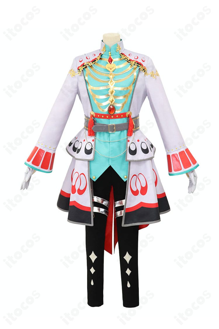 あんスタ 影片みか ダークロマンス（SCR）コスプレ衣装 正面全身｜コートと装飾のバランスがわかる高解像度写真