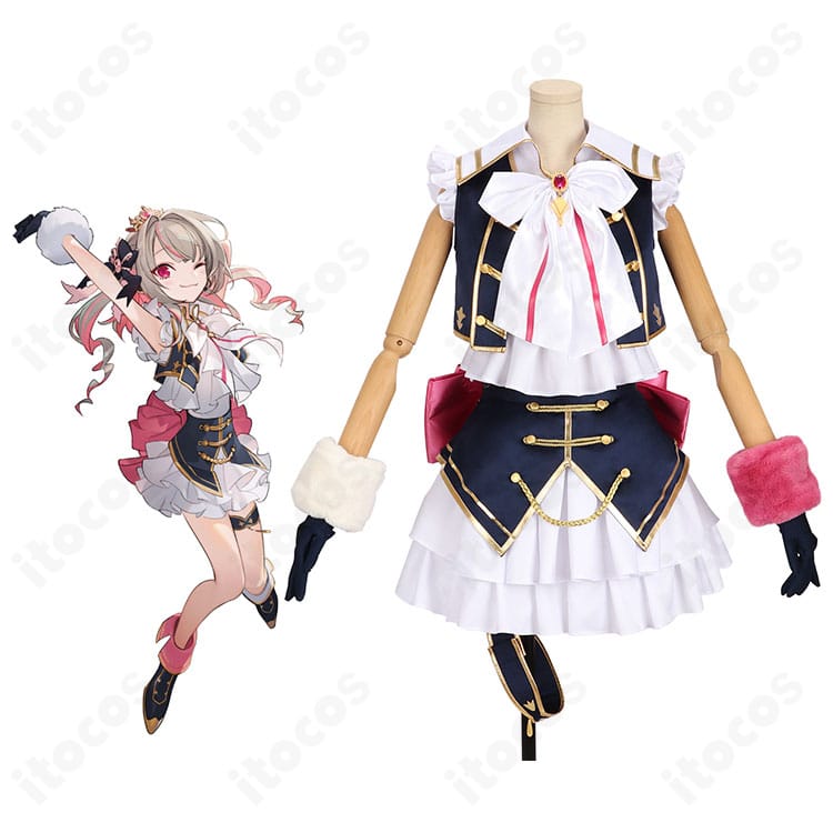 公式ビジュアルと比較した、魔界ノりりむ SYMPHONIA共通衣装コスプレの再現度比較画像