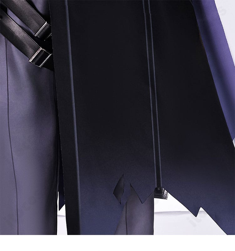 原神 フリンズ コスプレ衣装 裾デザインの詳細。動きに映えるカッティングと配色