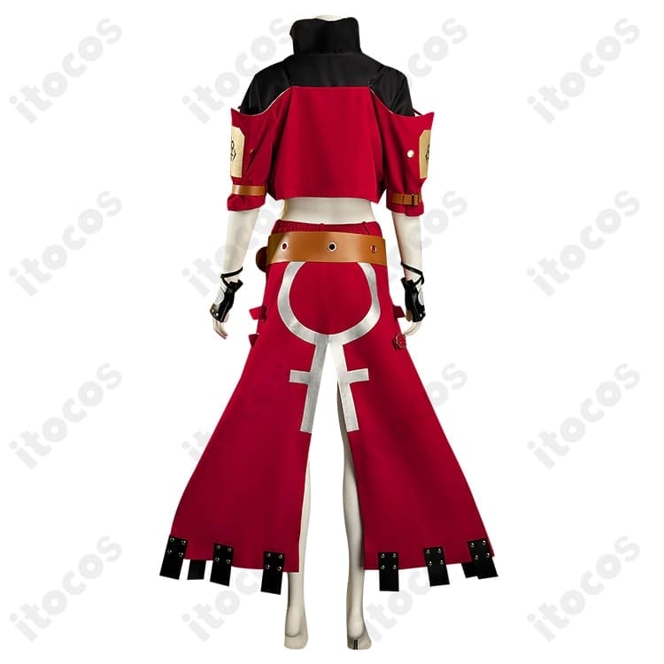 ギルティギア ストライヴ イノ コスプレ衣装｜高再現で動きやすいロック&セクシー - 3枚目の画像