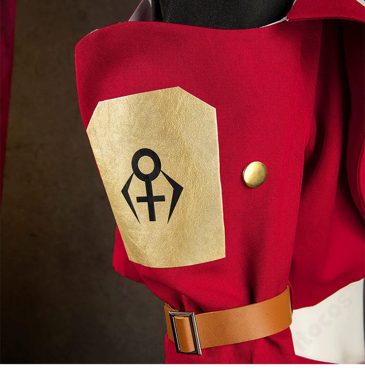 イノ コート袖口の模様ディテール。模様表現と縫い目の仕上がりが分かるアップ