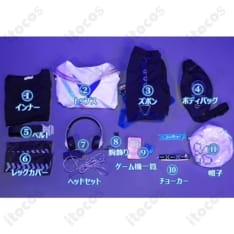 アークナイツ ミヅキ 永遠のプレイヤー コスプレ｜動きやすく高再現、イベント・撮影に最適 - 4枚目の画像（サムネイル）