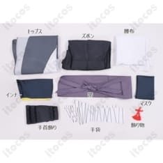 NARUTO はたけカカシ 上忍服コスプレ｜高再現で軽く動きやすい、撮影・イベントに最適 - 7枚目の画像（サムネイル）