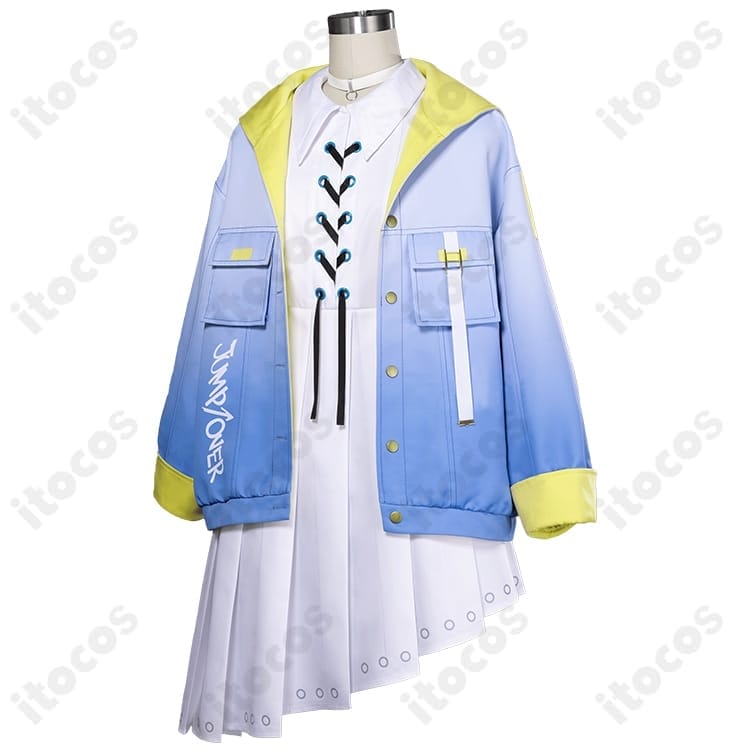 小豆沢こはね 星のドレス コスプレ衣装｜高再現で華やか、撮影会やイベントに最適 - 2枚目の画像