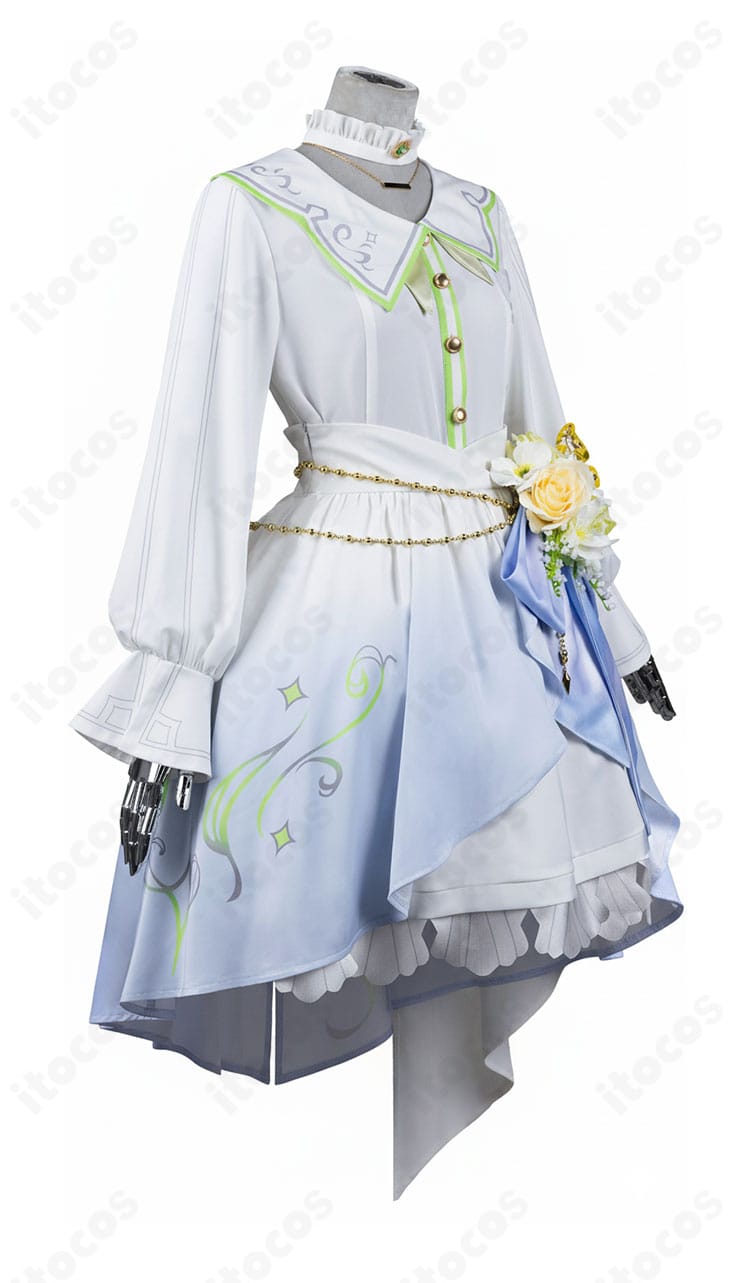 草薙寧々コスプレ 右側面図｜『レーヴ・デ・トナリティ』ステージ衣装のライン