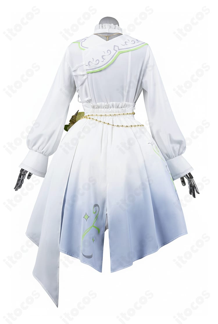 草薙寧々『レーヴ・デ・トナリティ』衣装 背面図｜大型リボンと後ろ姿の再現