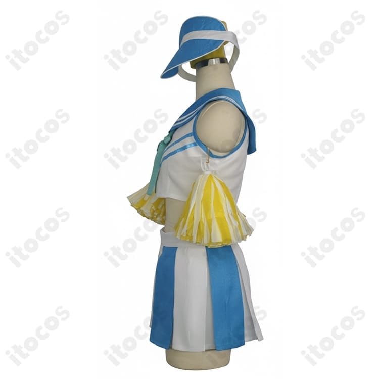 ブルーアーカイブ 伊落マリー チアガール衣装。高再現と軽快な着用感でイベント撮影に最適 - 3枚目の画像