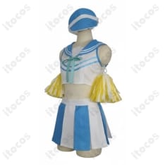 ブルーアーカイブ 伊落マリー チアガール衣装。高再現と軽快な着用感でイベント撮影に最適 - 2枚目の画像（サムネイル）