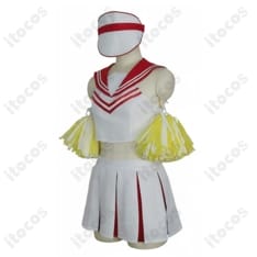 春原ココナ チアガール衣装｜高再現で動きやすい設計、撮影・イベントに最適なフルセット - 2枚目の画像（サムネイル）