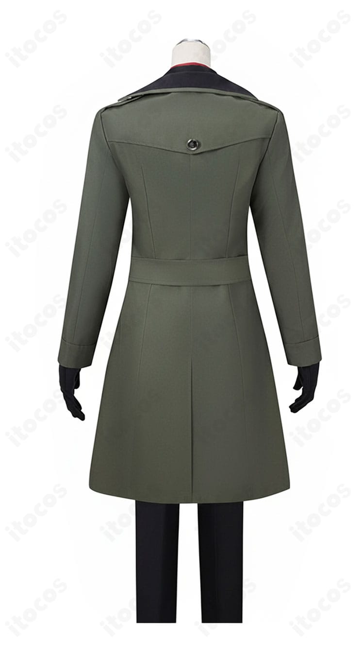 Fate/Grand Order バゼット 衣装の背面全体。立体裁断で背中のラインや裾の落ち感まで美しく再現。