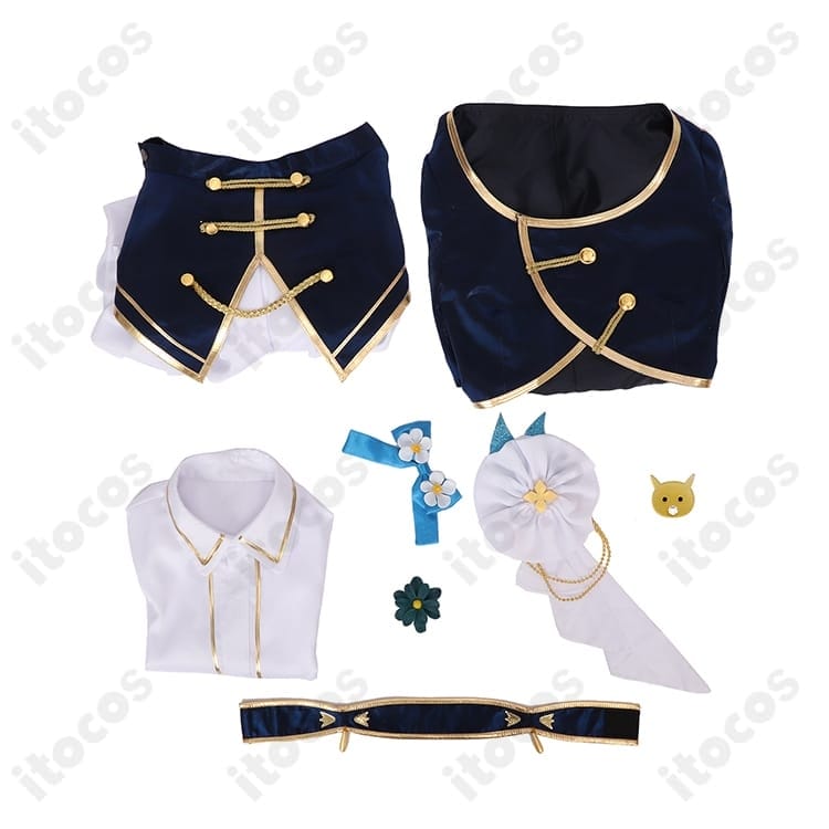 にじさんじ 町田ちま 共通衣装コスプレ｜清楚高再現で撮影・イベントに最適、サイズ豊富 - 4枚目の画像