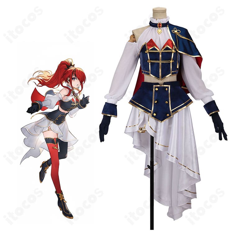 レイン・パターソン「Happy Shelter」ステージ衣装の全身画像｜にじさんじSYMPHONIA再現コスチューム