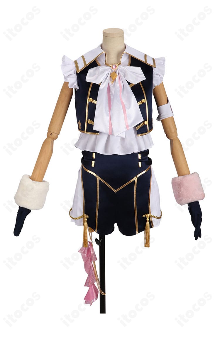 笹木咲 4th Anniversary LIVE FANTASIA 共通衣装の正面全体写真。高発色生地と整ったシルエットで細部まで美しく再現。