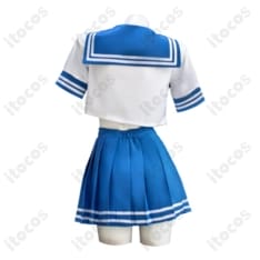 らき☆すた 泉こなた 夏服セーラー服｜高再現で清涼感のある着用感、イベント・撮影に最適 - 4枚目の画像（サムネイル）