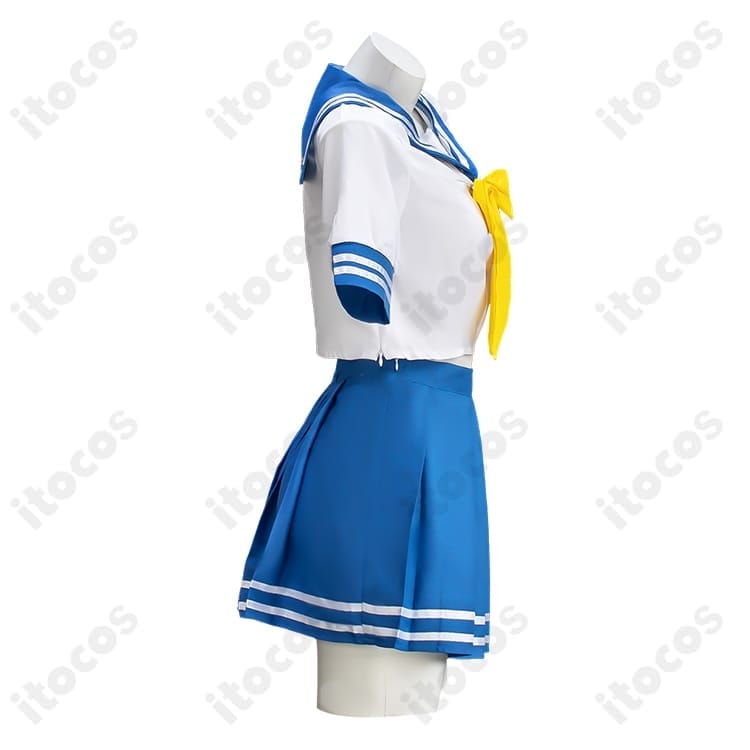 らき☆すた 泉こなた 夏服セーラー服｜高再現で清涼感のある着用感、イベント・撮影に最適 - 3枚目の画像