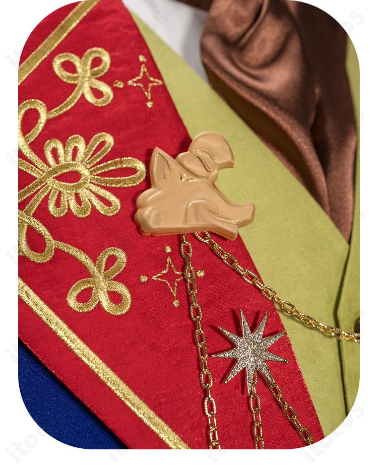 襟元装飾ディテール｜クラシカルな雰囲気を演出するデザイン