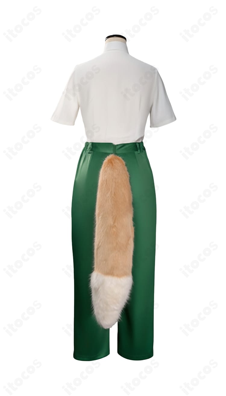 半袖シャツ 背面｜清潔感のあるシルエットを忠実に再現