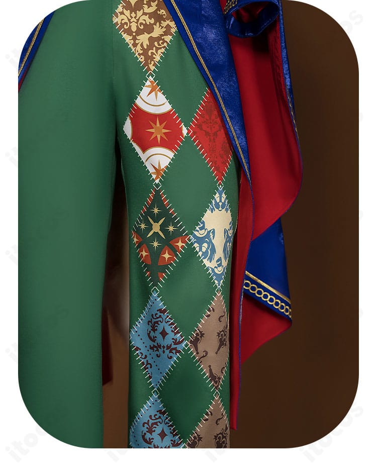 パンツ裾の模様装飾｜脚元まで抜かりないデザイン性