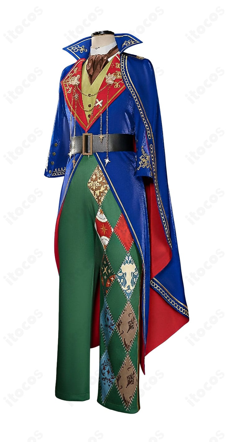 フェロー・オネスト プレイフル・ドレス衣装 側面｜立体的シルエットとコートラインを確認