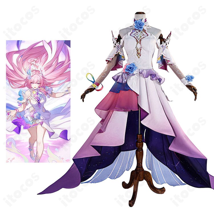 崩壊：スターレイル キュレネ オンパロス英雄記版コスプレ衣装の全身ビジュアル。公式イメージ準拠のカラーと装飾を再現。