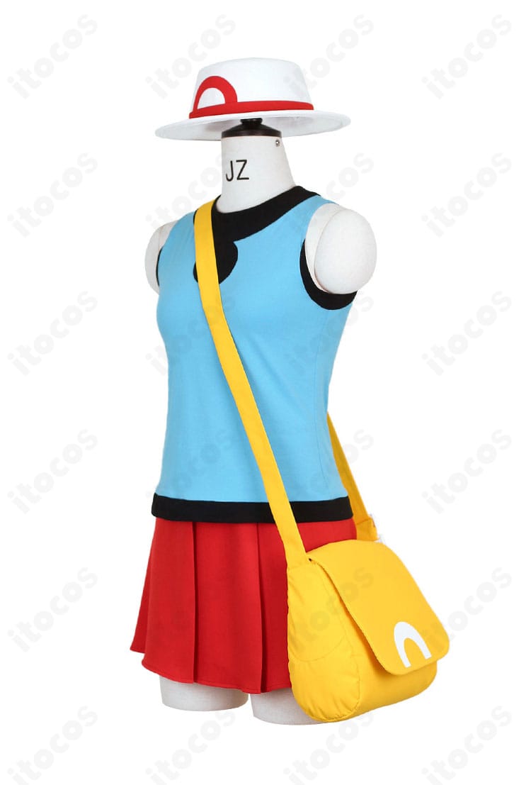 ポケットモンスター リーフ コスプレ 側面全体図｜イベントや撮影会で映える軽快なシルエット