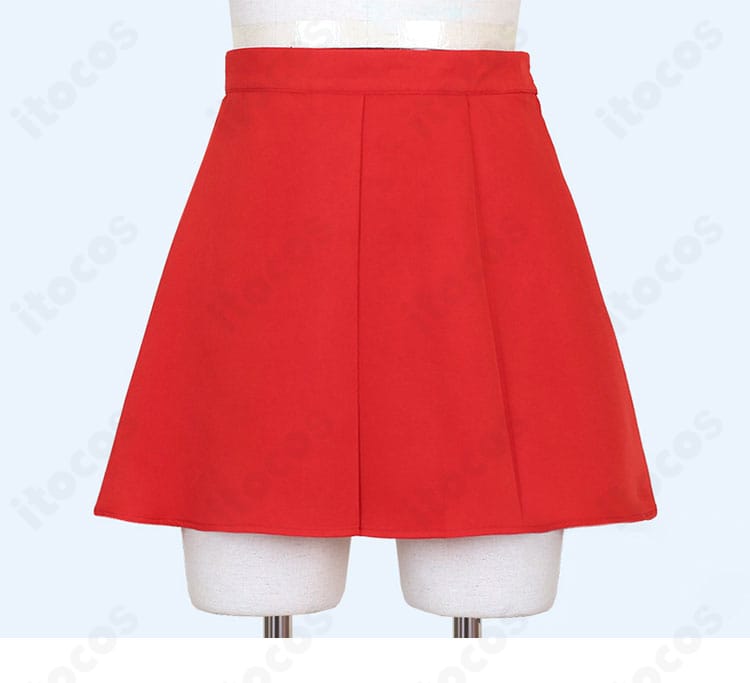 リーフ コスプレ スカート部分の詳細｜動きやすく美しいプリーツシルエット