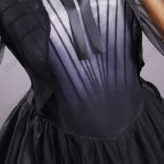 ウェンズデー・アダムス 仮面舞踏会ドレス 高再現コスプレ｜撮影映えと着心地を両立したフルセット - 5枚目の画像（サムネイル）